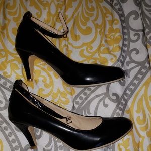 Black Heels with Buckle